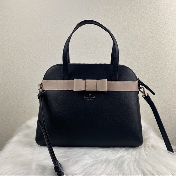 Kate Spade Kirk Park Julita Bow Saffiano Satchel - Picture 5 of 8